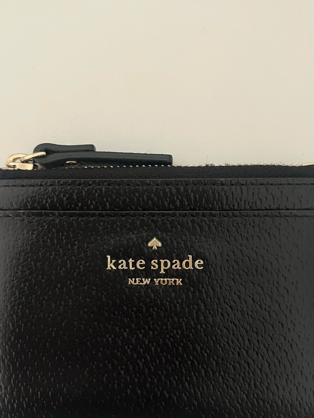 Kate Spade Black Cardholder Zip Wallet - Picture 2 of 8